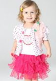 Conjunto 3 peças com saia Tutu